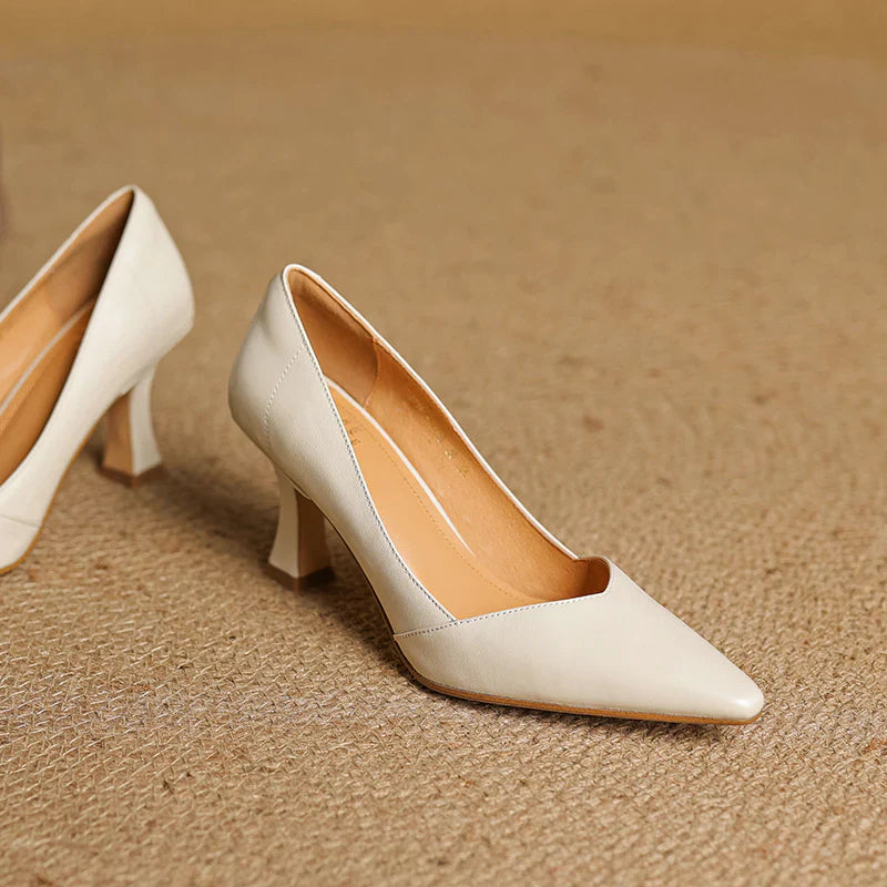 Genuine Leather Heels