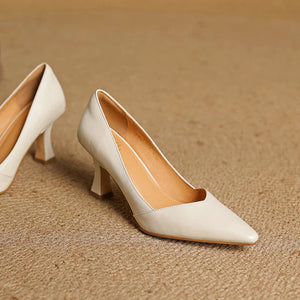 Genuine Leather Heels