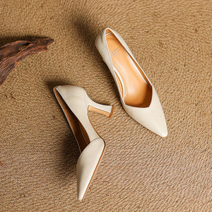 Genuine Leather Heels