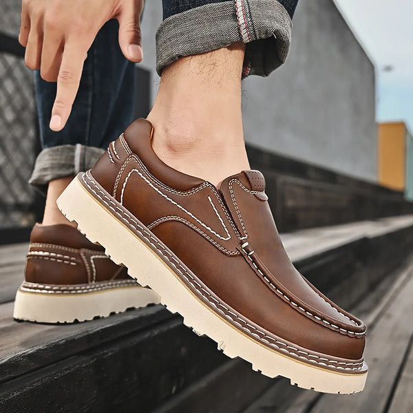 Leather Loafers