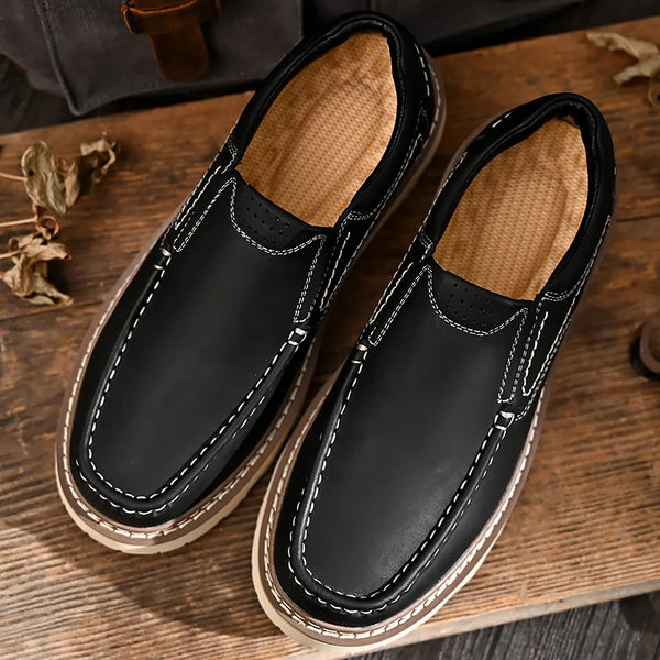 Leather Loafers