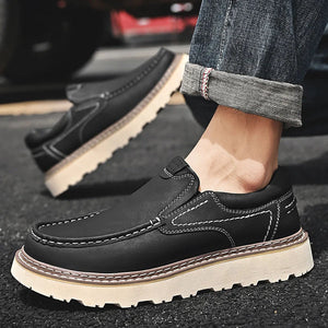 Leather Loafers