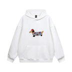 Bonnie | Dachshund-Detail Pullover Hoodie
