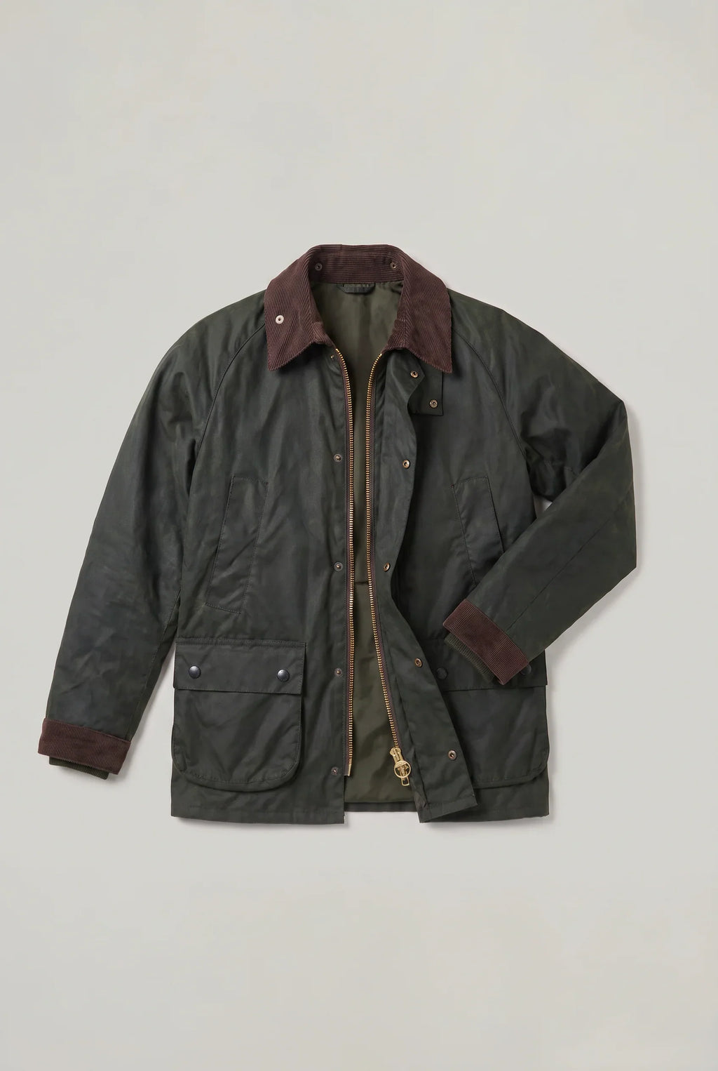 Oliver | Contrast-Collar Barn Jacket — view 5