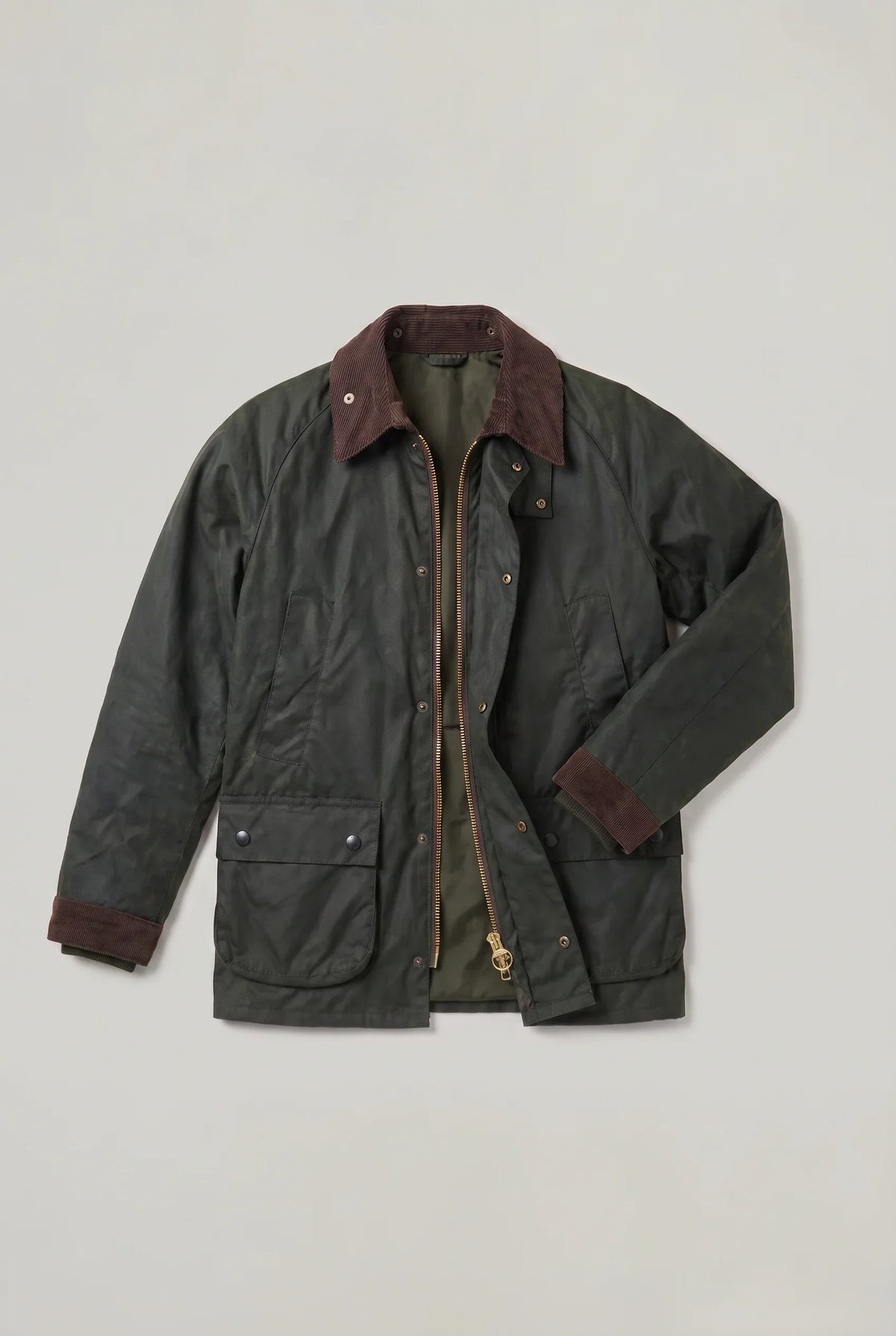 Oliver | Contrast-Collar Barn Jacket — view 5