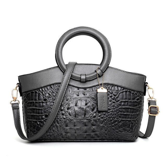 Ella Classic Croc | Versatile Vintage Bag