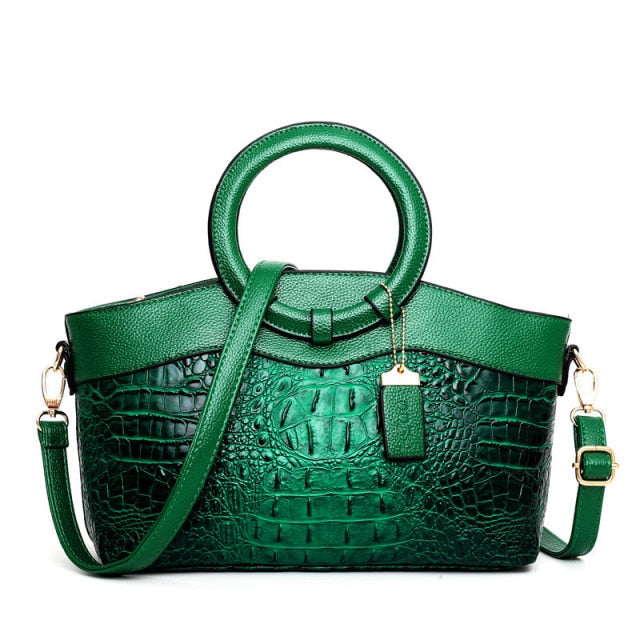 Ella Classic Croc | Versatile Vintage Bag