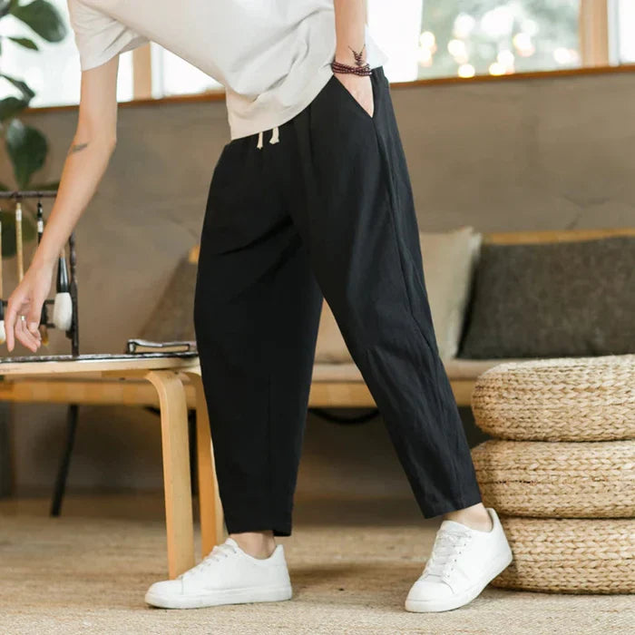 Relaxed Linen Pants