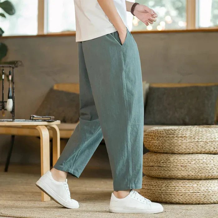 Relaxed Linen Pants