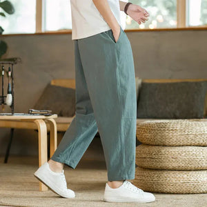 Relaxed Linen Pants
