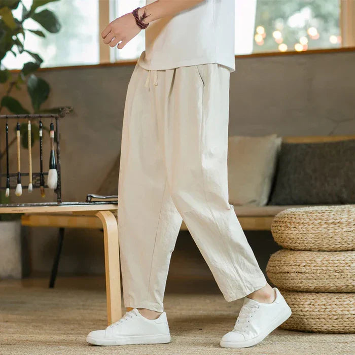 Relaxed Linen Pants