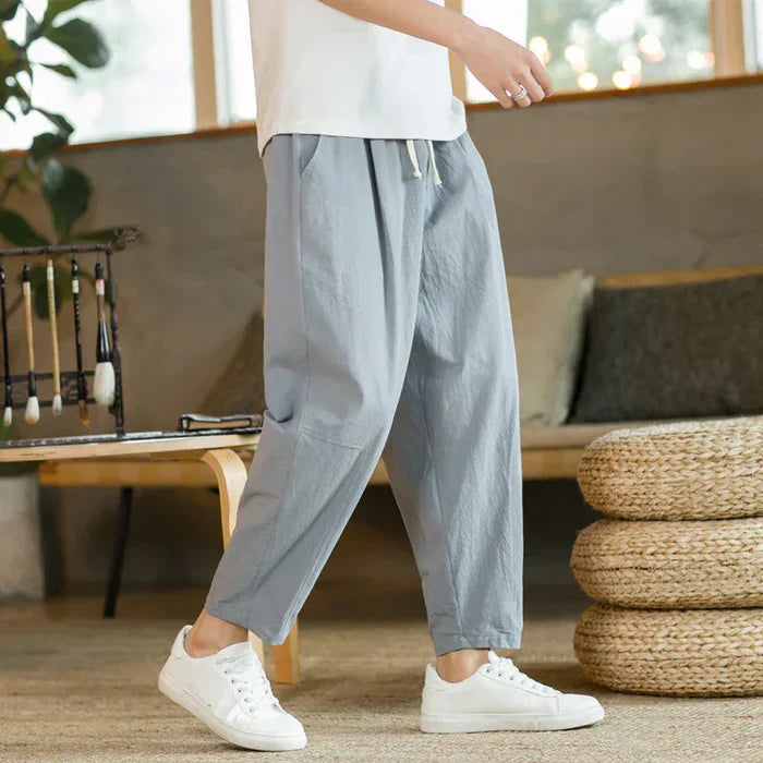 Relaxed Linen Pants