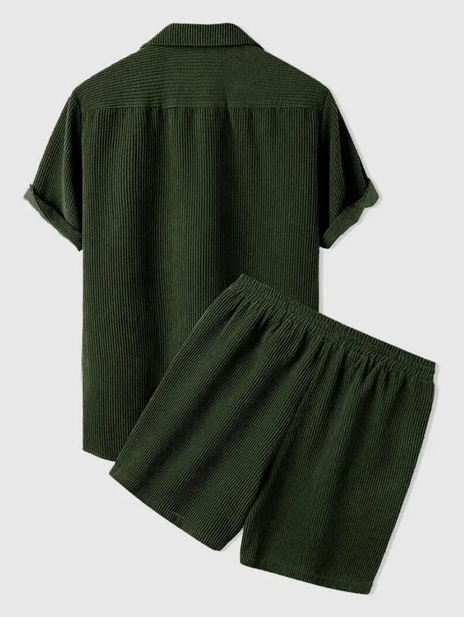 Luxury Ribbed Velvet Set