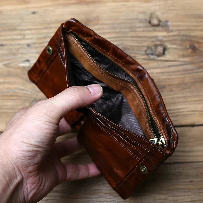 Full-Grain Leather Wallet