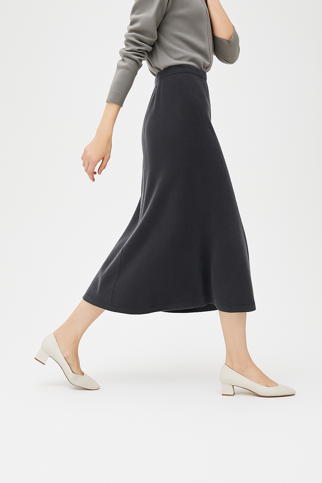 Executive Wool Skirt