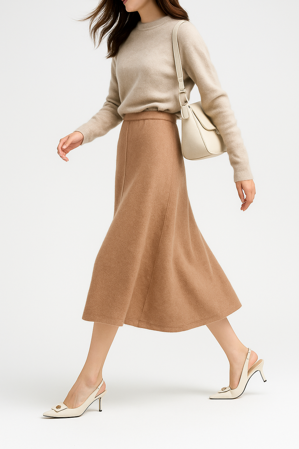 Executive Wool Skirt