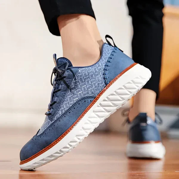 Ultra-Comfortable Leather Sneakers