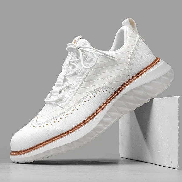 Ultra-Comfortable Leather Sneakers