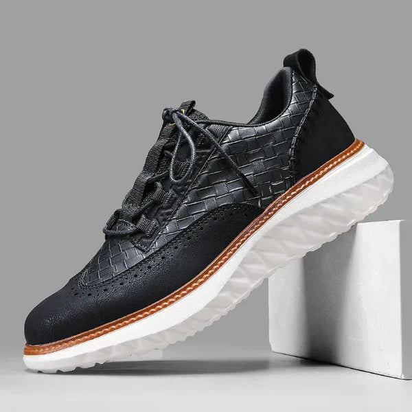 Ultra-Comfortable Leather Sneakers