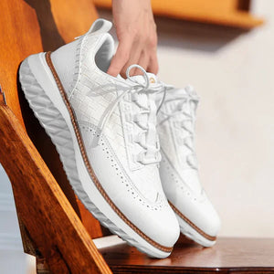 Ultra-Comfortable Leather Sneakers