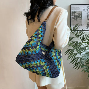 The Sun-Kissed Crochet Tote Bag