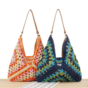 The Sun-Kissed Crochet Tote Bag