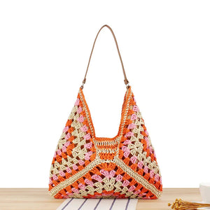 The Sun-Kissed Crochet Tote Bag