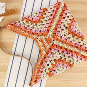 The Sun-Kissed Crochet Tote Bag