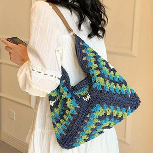 The Sun-Kissed Crochet Tote Bag