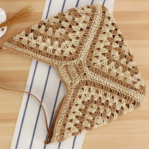 The Sun-Kissed Crochet Tote Bag