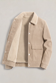 Thomas | Fleece-Collar Corduroy Jacket — view 8