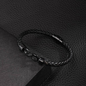 To My Man Personalized Infinity Bracelet