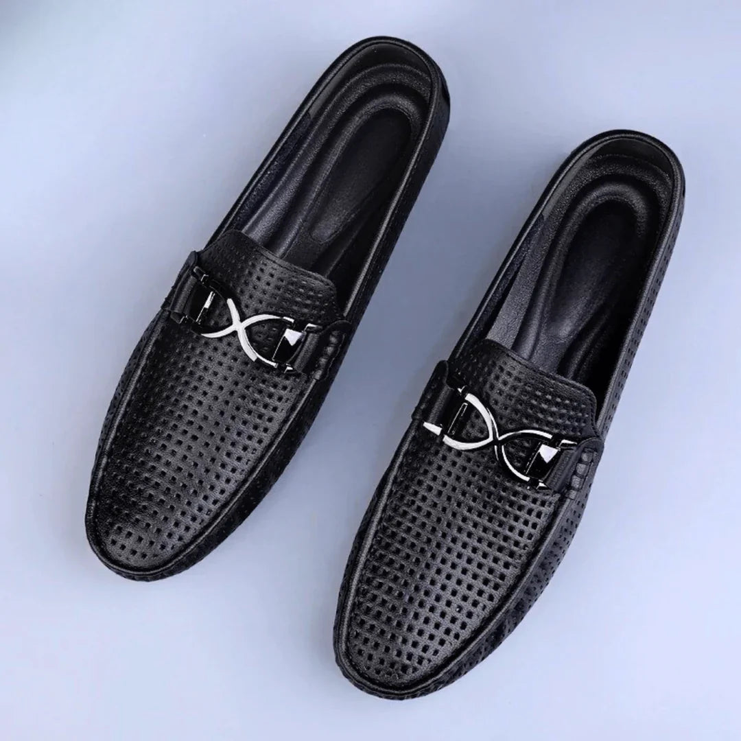 The Snake-Pattern Loafer