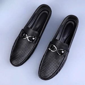 The Snake-Pattern Loafer