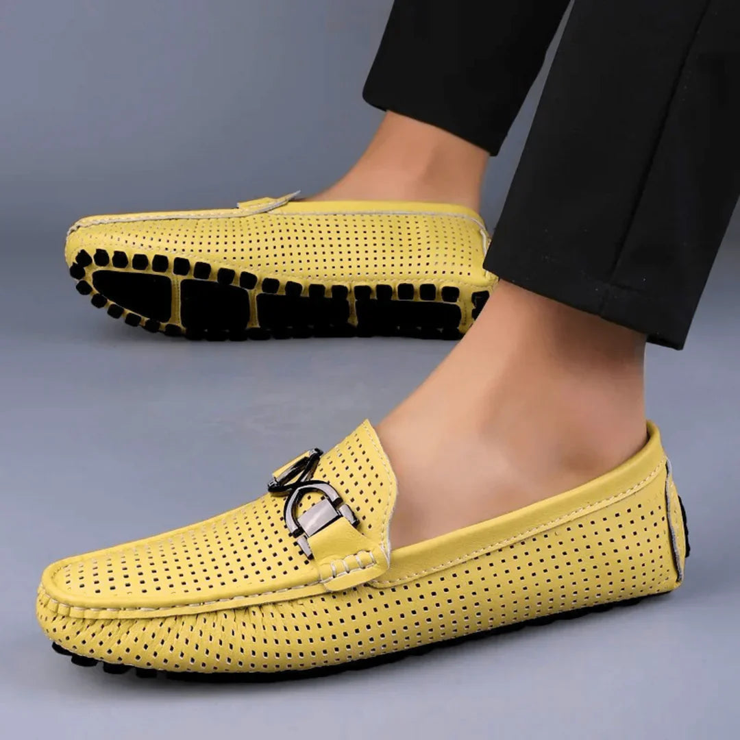 The Snake-Pattern Loafer