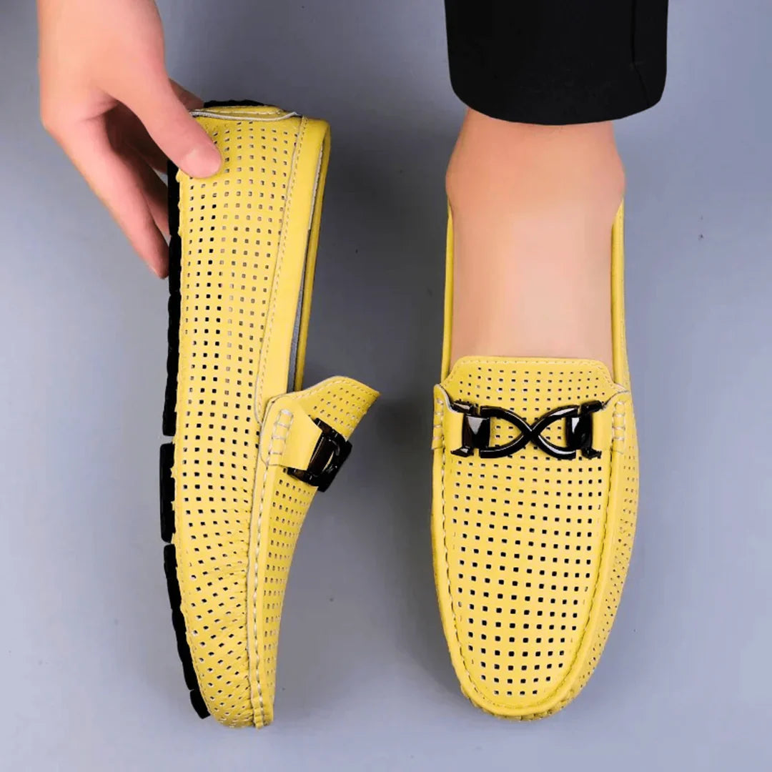 The Snake-Pattern Loafer