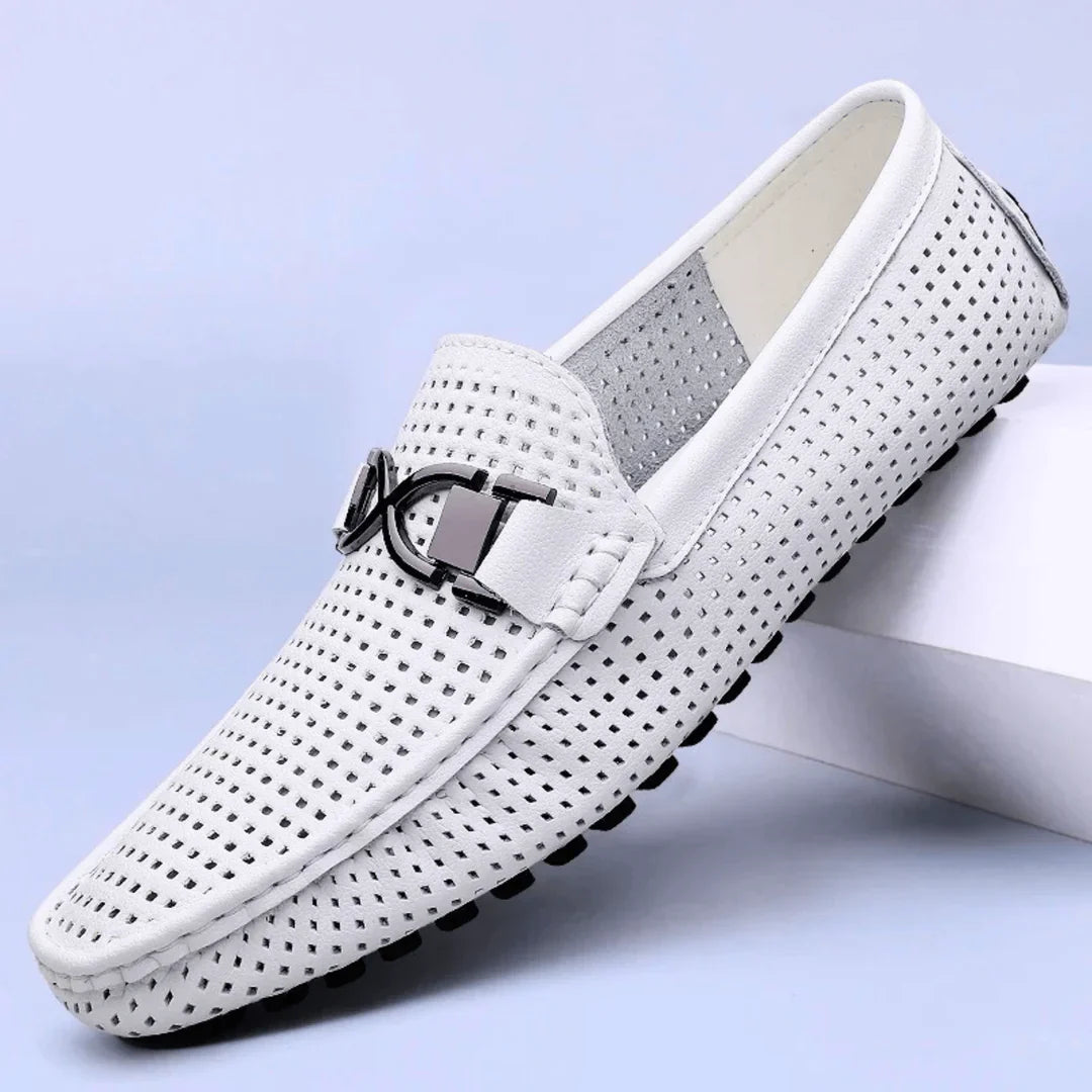 The Snake-Pattern Loafer