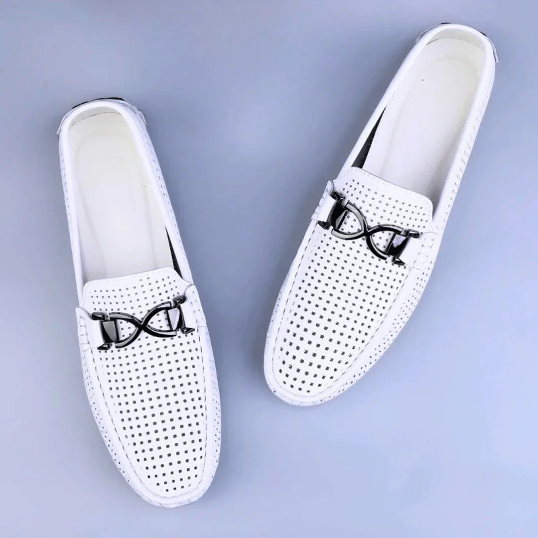 The Snake-Pattern Loafer