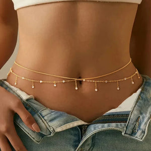 Double-Layer Waist Chain