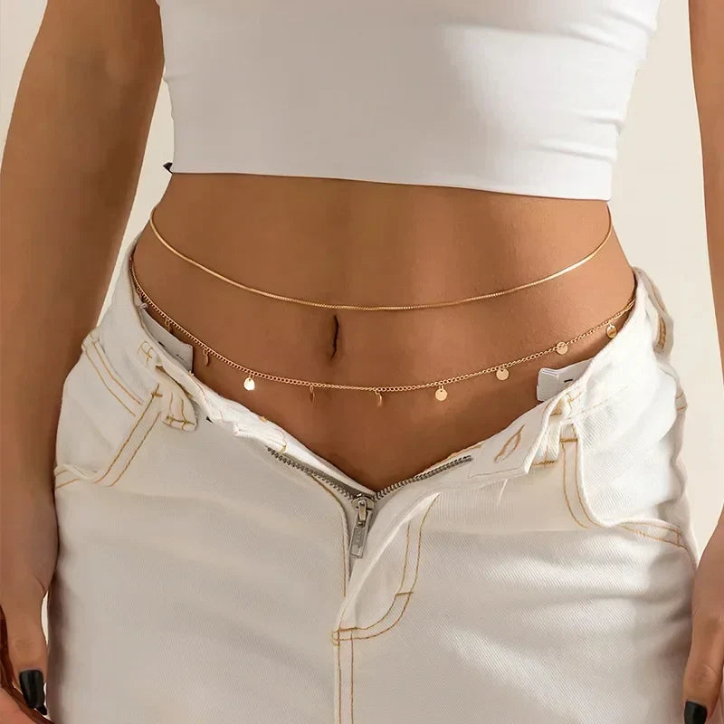 Double-Layer Waist Chain